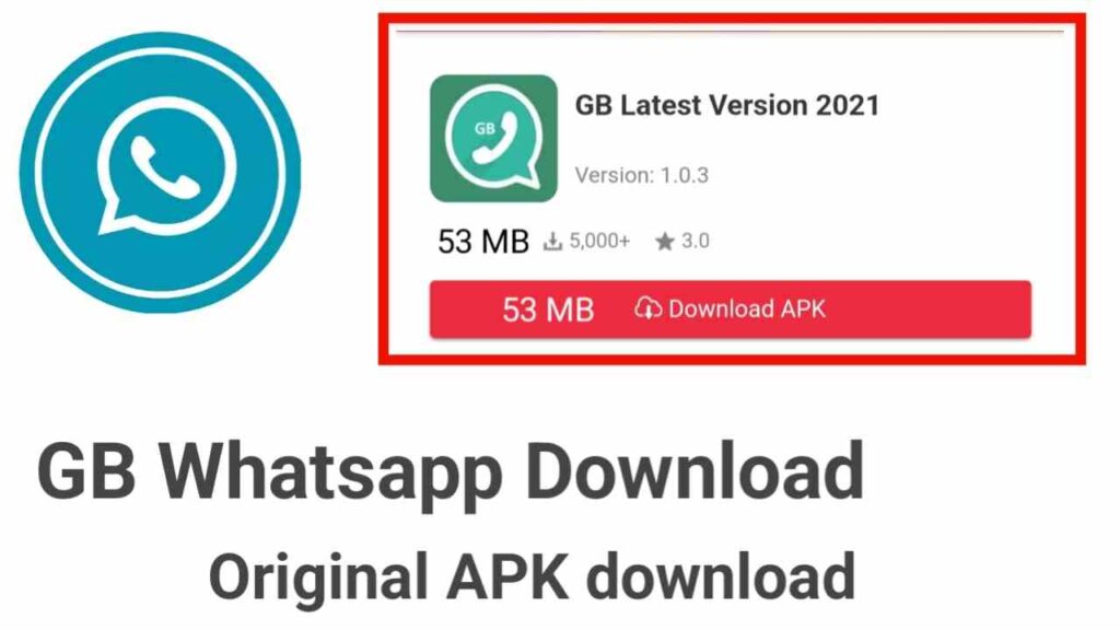 जीबी व्हाट्सएप डाउनलोड 53 एमबी | GB WhatsAppDownload 53 MB